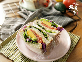 Eel and Avocado Sandwich recipe