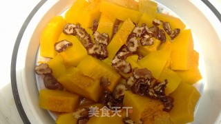 Steamed Pumpkin and Red Dates recipe