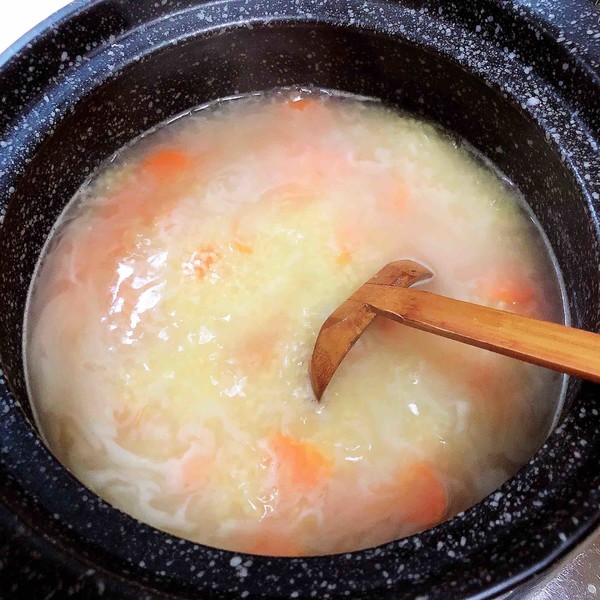 Nourishing Carrot Millet Congee recipe