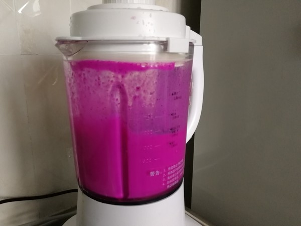 Dragon Fruit Milkshake recipe