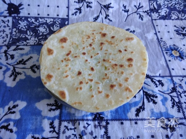 Dumpling Crusted Scallion Pancake recipe