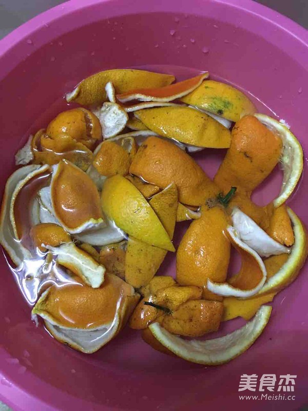 Rock Sugar Orange Peel recipe