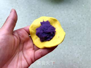 Purple Potato Pumpkin Pie recipe
