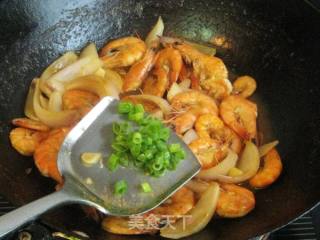 Golden Curry Shrimp recipe