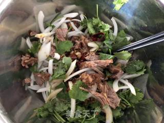 Shredded Beef with Cold Dressing recipe