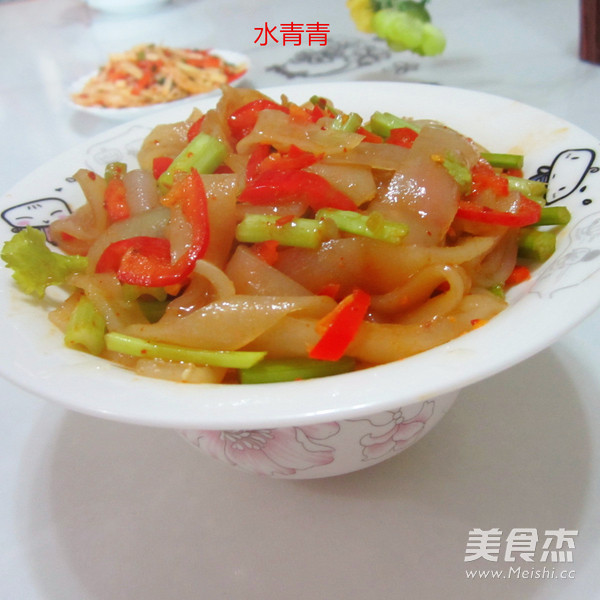 Hot Pepper Celery Rice Noodles recipe