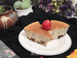 Banana Cranberry Chiffon Cake recipe