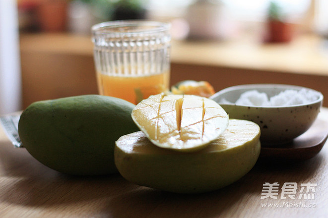 Mango Coconut Milk Jelly recipe