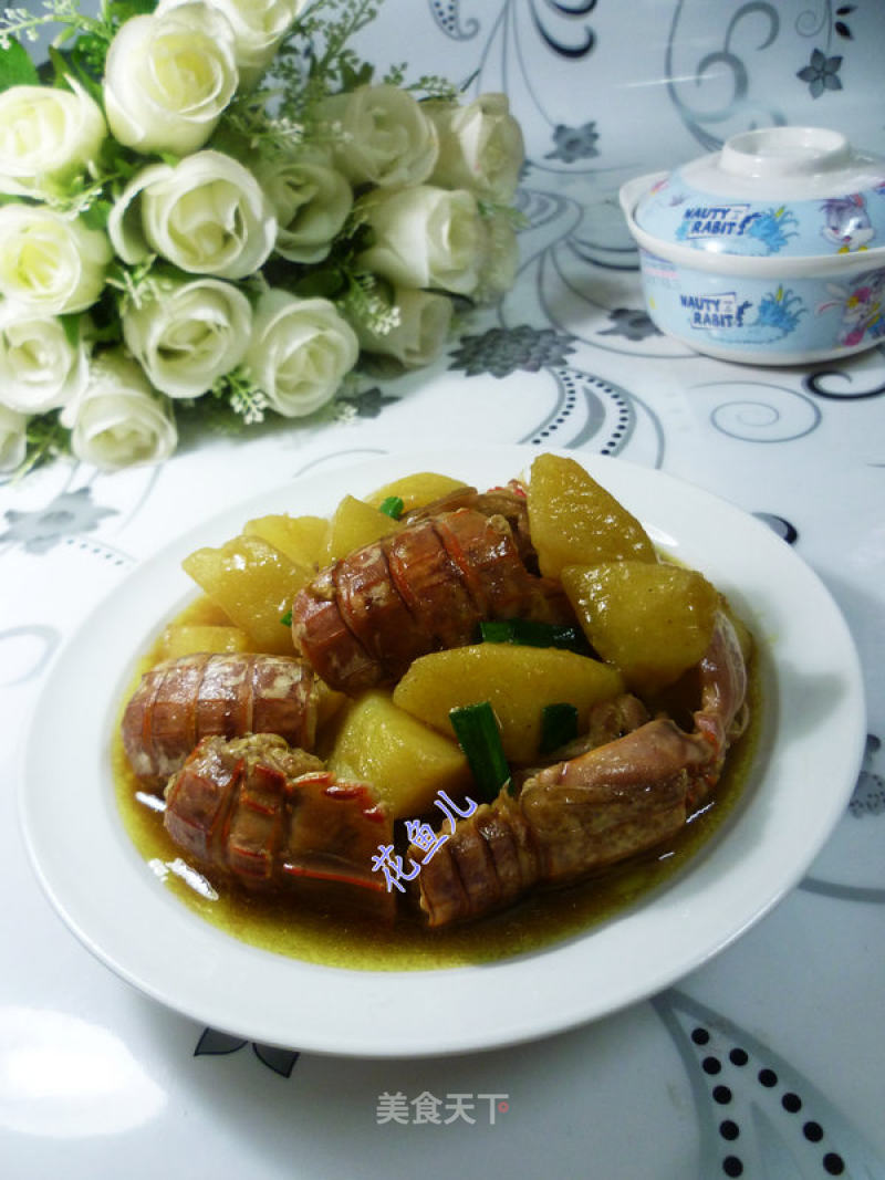 Curry Potato Mantis Shrimp recipe