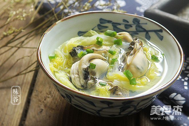 Oyster Cabbage Soup recipe