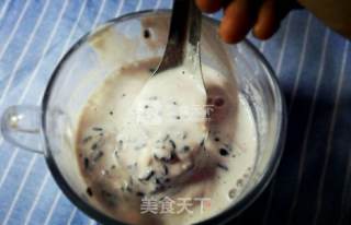 Yogurt Purple Rice Dew recipe