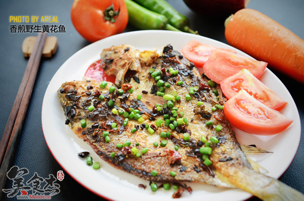 Pan Fried Wild Large Yellow Croaker recipe