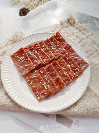 Honey-glazed Pork Dried ❤️fresh Sweet and Salty Fragrant, The Meat is Firm and Chewy recipe