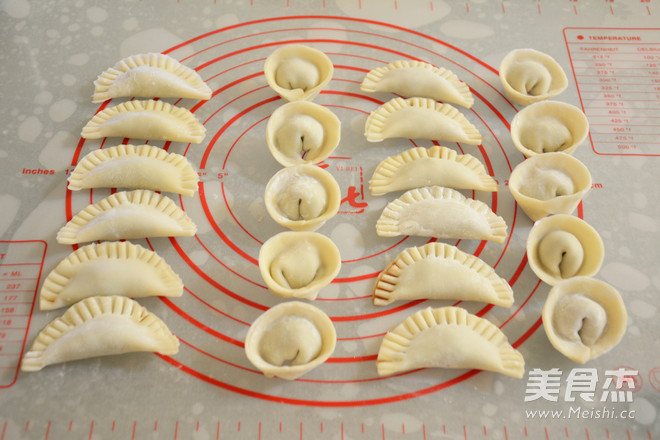 Egg Fried Dumplings recipe