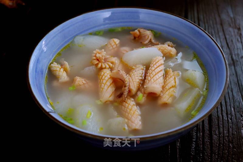 White Radish Squid Soup recipe