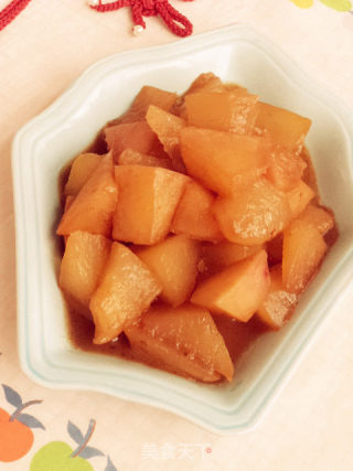 Stewed Radish with Winter Melon recipe