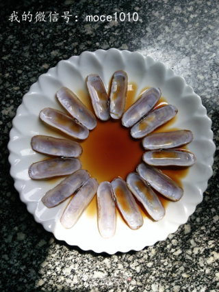 Xiaoce Seafood Recipe of The Day: Scallion Fried Razor Clam recipe