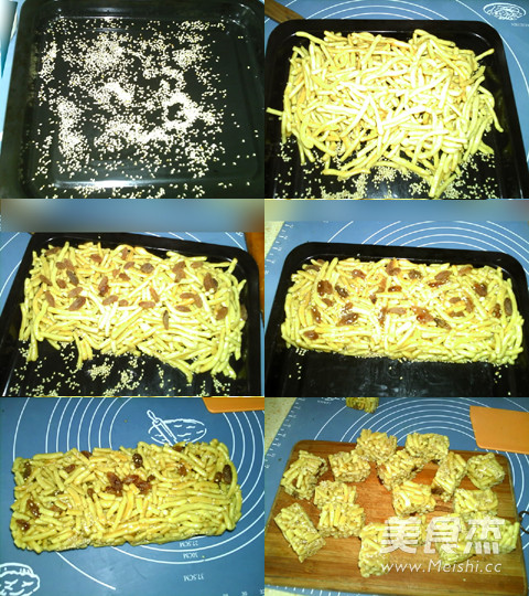 Raisin Honey Sachima recipe