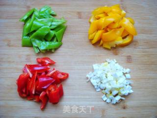 Stir-fried Rice Cake with Tomato Sauce recipe