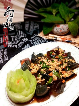 Songhua Egg with Sauce
