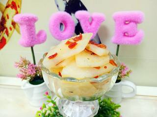 Hot and Sour Radish recipe