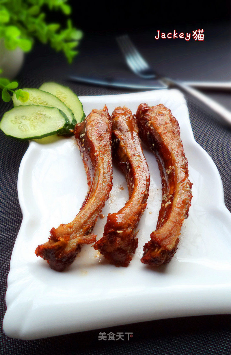 Thyme Grilled Pork Ribs recipe