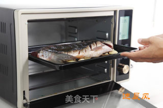 "home Oven Edition" Spicy Tamarind Roasted Fish recipe
