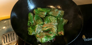 Tasty Tiger Skin Green Peppers recipe