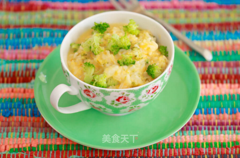 Microwave Cheese Cauliflower Cup