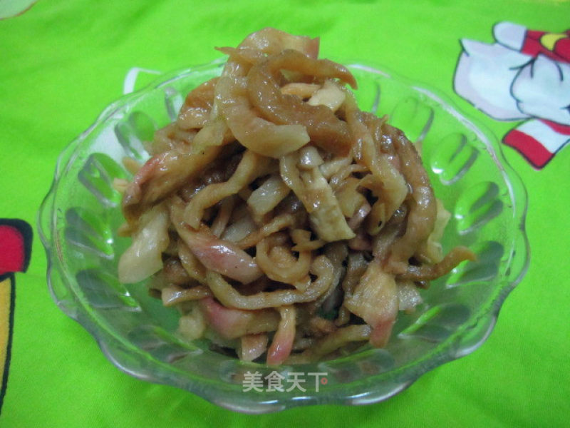 Steamed Radish and Pickles recipe