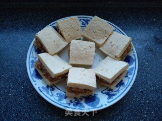 Steamed Stuffed Frozen Tofu recipe
