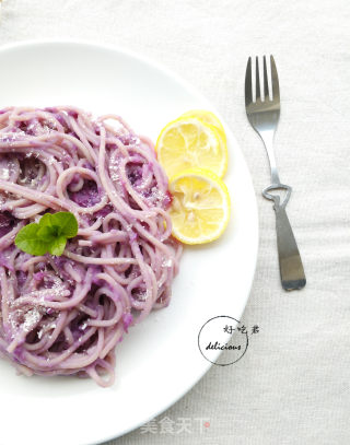 Purple Potato Pasta recipe