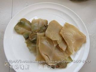 New Year Banquet Dishes—take Tou Cai recipe