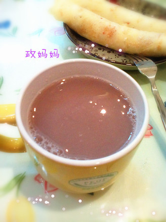 Red Bean and Wheat Kernel Soy Milk recipe