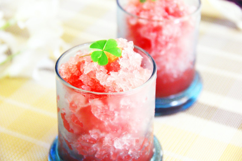 Authentic Italian Watermelon Granita recipe