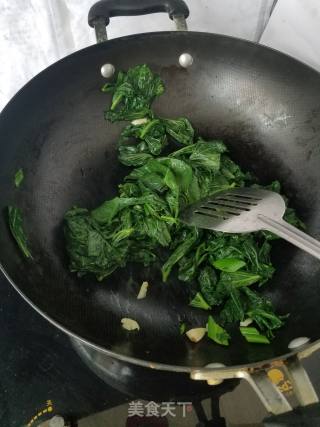 Stir-fried Sweet Potato Leaves recipe