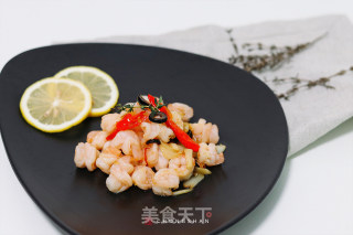 Hungarian Stir-fried Shrimp recipe