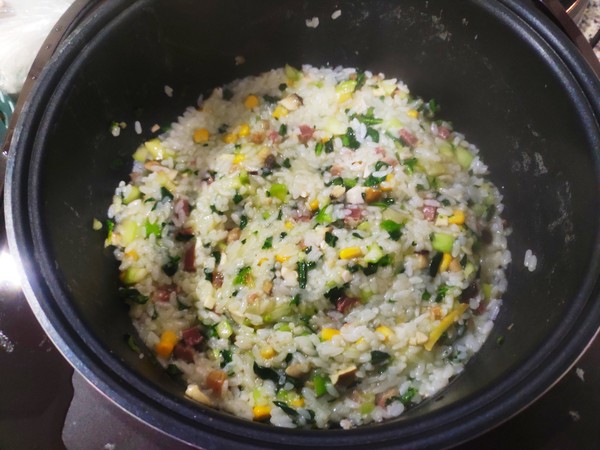 Assorted Bacon Rice recipe