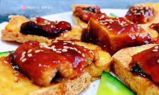 Pan-fried Eel Tofu#酸甜美食# recipe