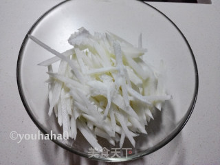 Dip Shredded Radish recipe