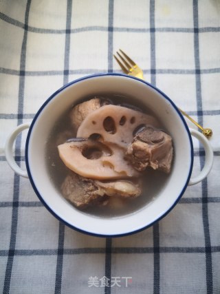 # Dry Run Soup#——lotus Root Pork Ribs Soup recipe