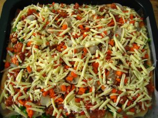 New Orleans Leg Pizza recipe