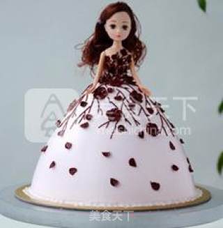 【barbie Cake】 recipe