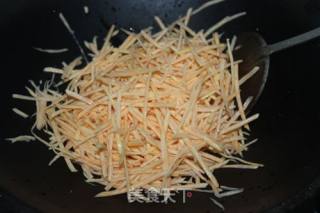 Sweet and Sour Sweet Potato Shreds recipe