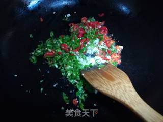 Preserved Egg with Double Pepper recipe