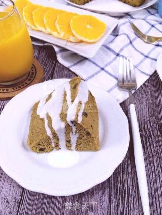 Matcha Red Bean Chiffon Cake recipe