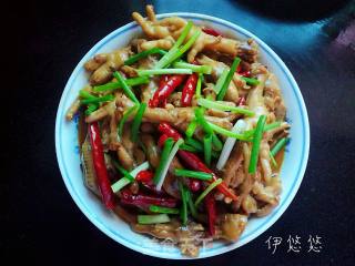 Boil Chicken Feet One by One recipe