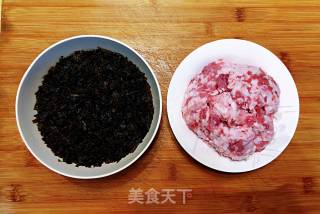 Mei Cai Dried Meatballs recipe