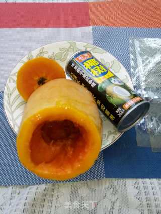 Papaya Coconut Milk Jelly recipe