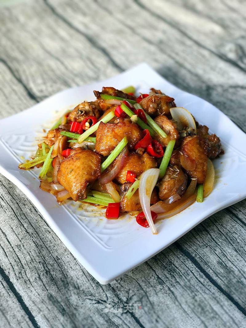 Fried Chicken Wings with Cumin recipe